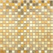 Стеклянная мозаика Metal Mix Gold 15x15