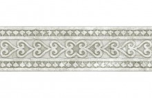 Cenefa Papiro B White 29.8*9.8