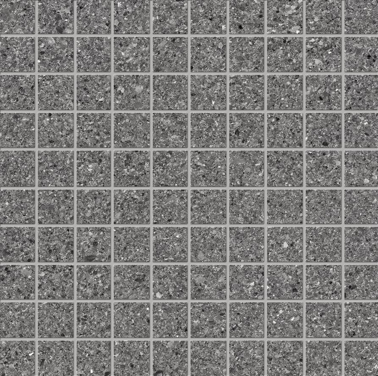 Керамогранит Ergon Grainstone Mosaico Fine Grain Dark Naturale 30x30