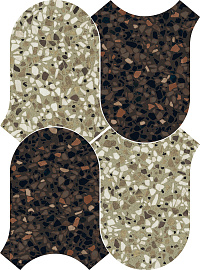 Chicco Mosaic Onda Verde/Cacao 27x36,5