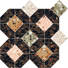Chicco Mosaic Quadra Dark 33,7x33,7