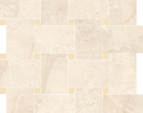 Sybil Contrasti Beige Levigato con Tozzetto Oro 30x30