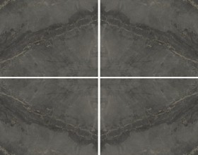 Sybil Book Match Black Levigato Set 4 Pcs 120x240