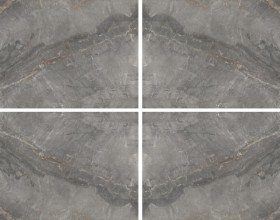 Sybil Book Match Silver Levigato Set 4 Pcs 120x240