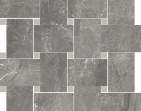 Sybil Contrasti Silver Levigato con Tozzetto Piombo 30x30