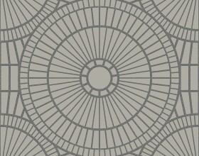 Library Hypnotic Owl Titanium 60x60