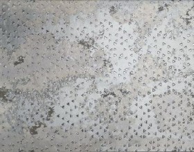 Mineral Decor Stars Silver 60*30