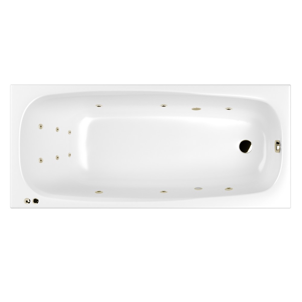 Ванна Whitecross Layla Slim 0122.180080.100.LINE.BR 180x80 "Line"