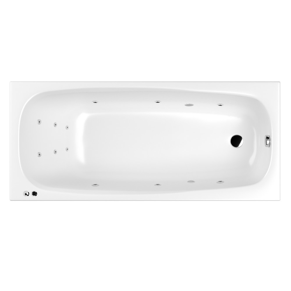 Ванна Whitecross Layla Slim 0122.180080.100.LINE.CR 180x80 "Line"