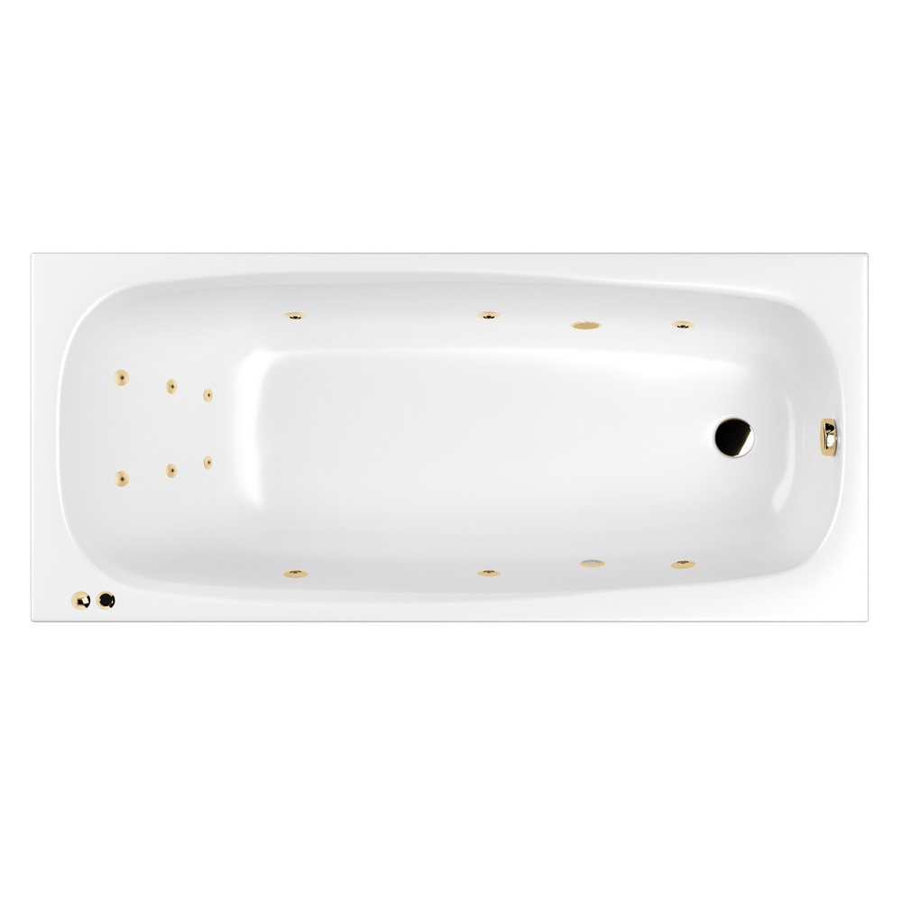 Ванна Whitecross Layla Slim 0122.180080.100.LINE.GL 180x80 "line"
