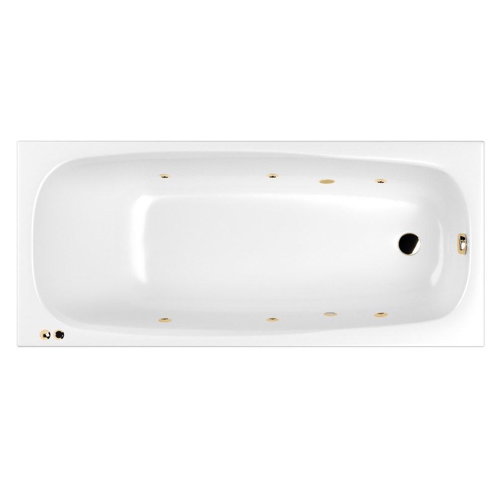 Ванна Whitecross Layla Slim 0122.180080.100.SOFT.GL 180x80 "Soft"
