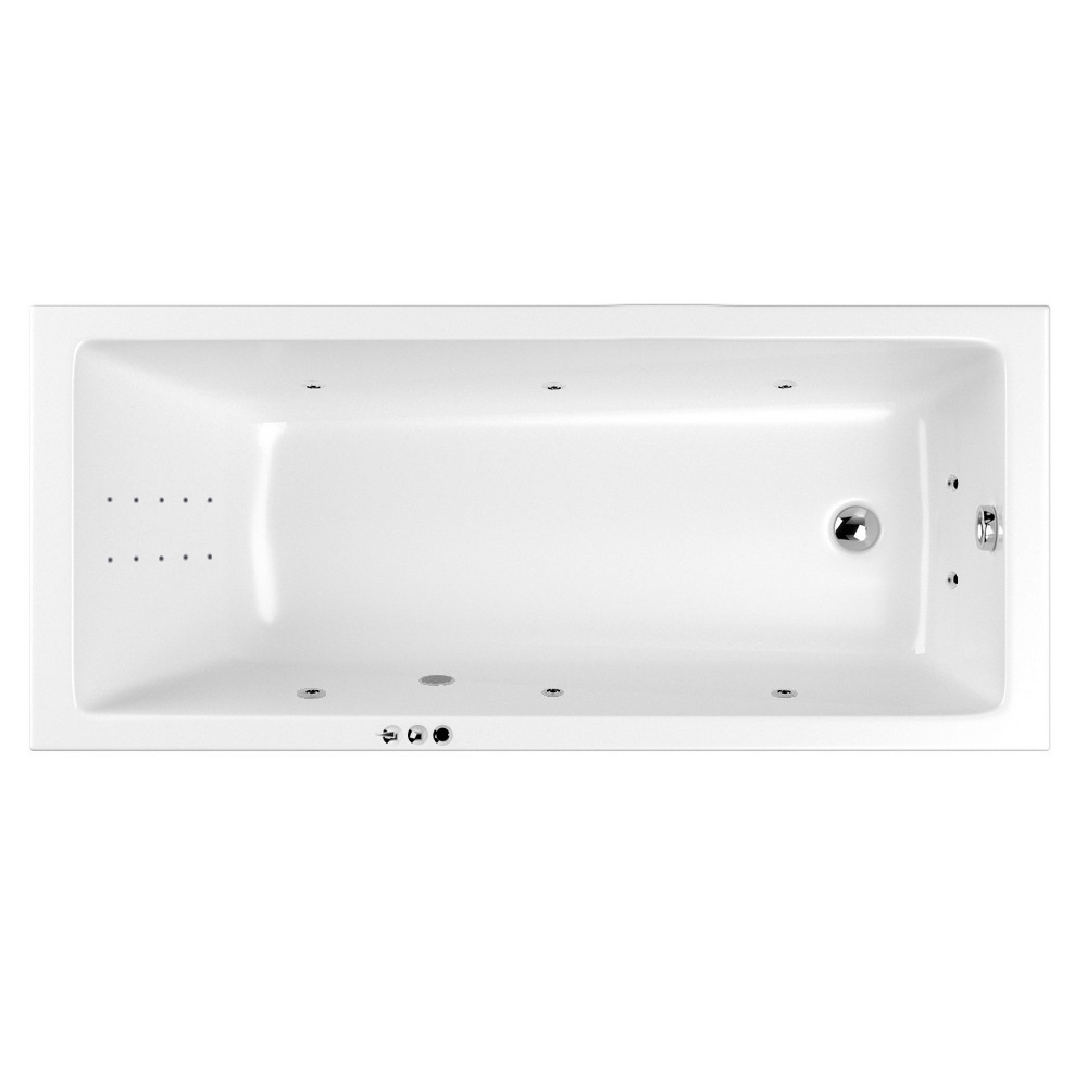 Ванна Whitecross Wave 0101.180080.100.SMARTNANO.CR 180x80 "Smart Nano"