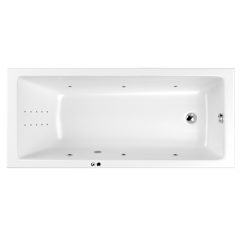 Ванна Whitecross Wave Slim 0111.170075.100.LINENANO.CR 170x75 "Line Nano"