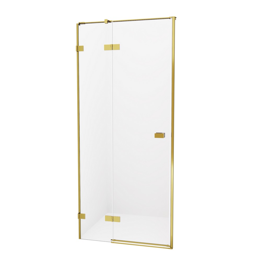 Душевая дверь New Trendy Avexa Gold Brushed EXK-1716 90х200 см