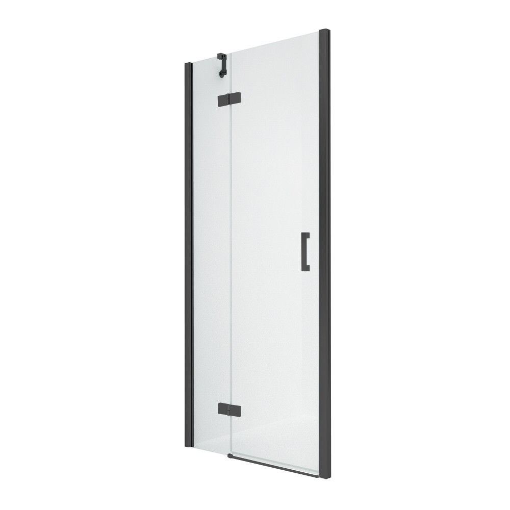 Душевая дверь New Trendy Renoma Black L D-0193A 80x195 см