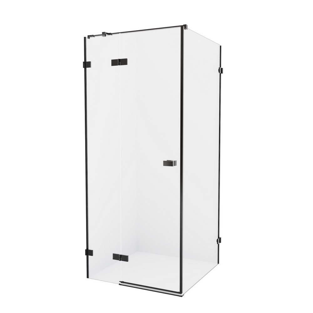 Душевой уголок New Trendy Avexa Black EXK-1584 100x70 см