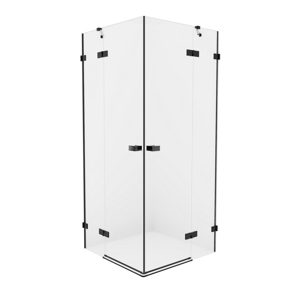 Душевой уголок New Trendy Avexa Black EXK-1842 110x80 см