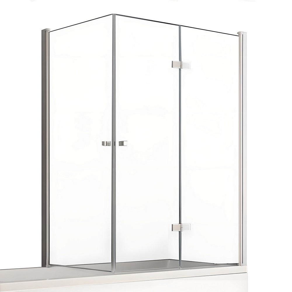 Шторка для ванны New Trendy NEW SOLEO P-0029/P-0024 R 100x70х140 см