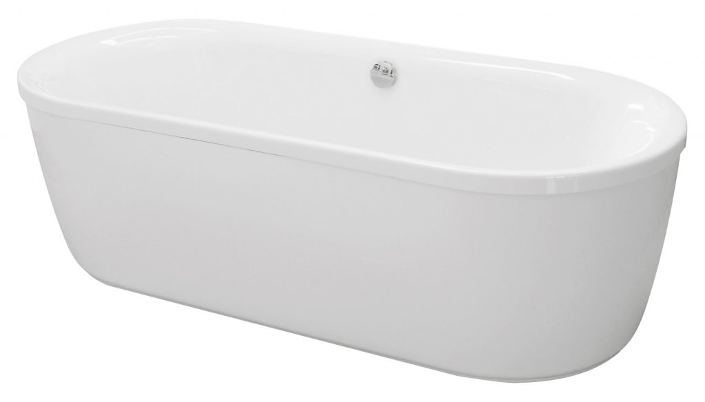 Акриловая ванна Cezares METAURO-Central-180-80-40 180х80 см