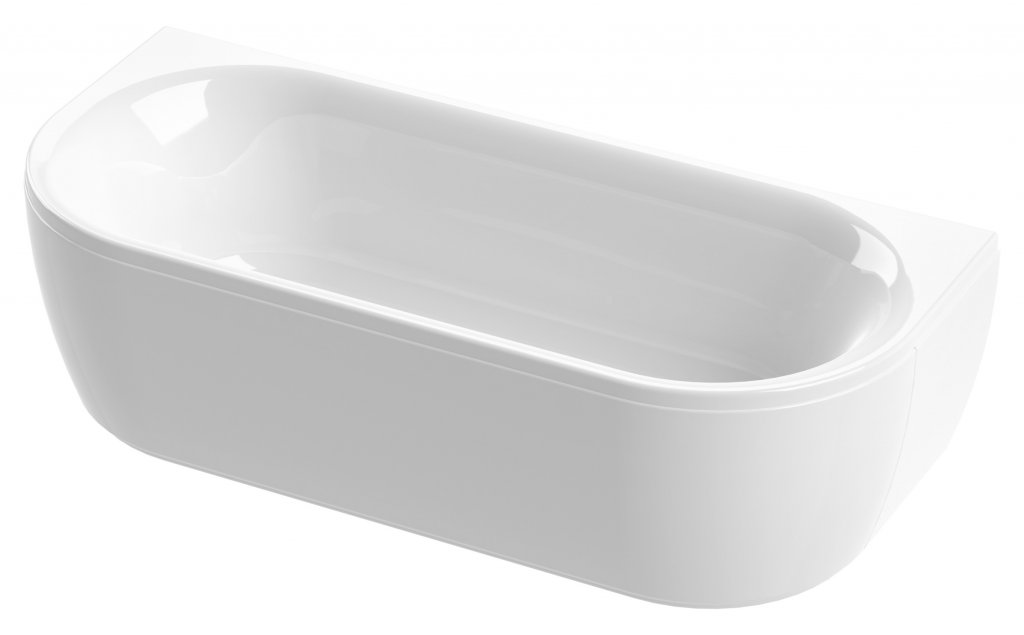 Акриловая ванна Cezares METAURO-wall-180-80-40 180х80 см