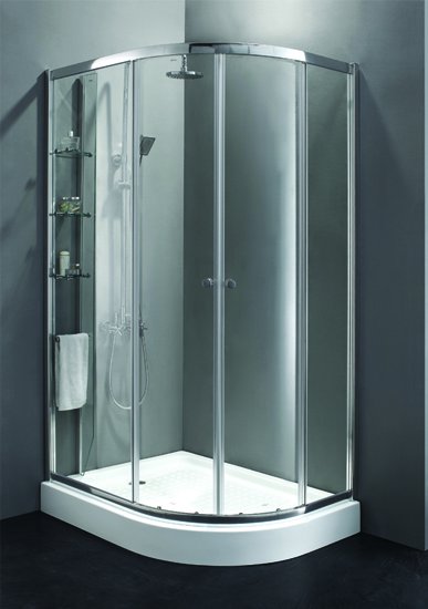 Душевой уголок Cezares ANIMA-W-RH-2-120/100-C-Cr-L 120х100 см