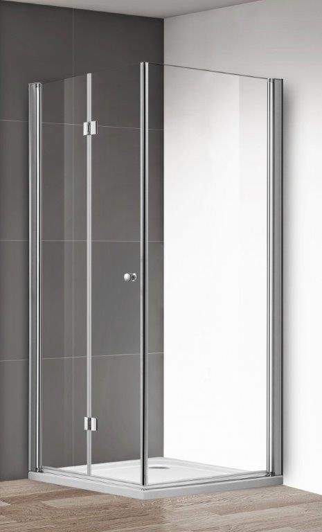 Душевой уголок Cezares ECO-O-ASH-1-90/80-C-Cr 90х80 см