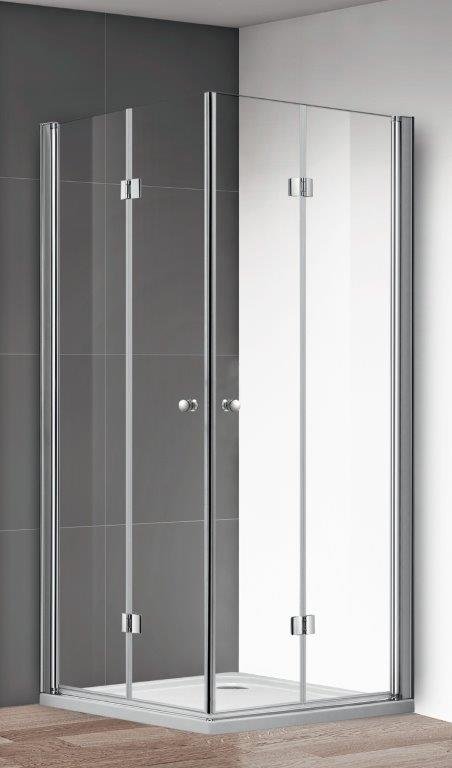 Душевой уголок Cezares ECO-O-ASH-2-90/100-C-Cr 90х100 см