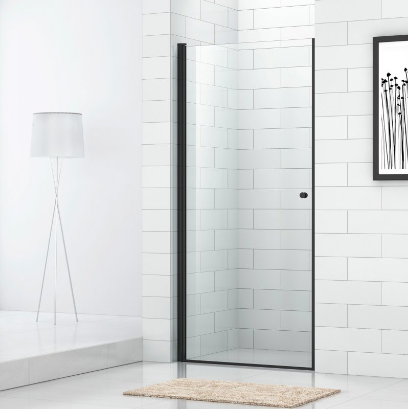 Душевая дверь Cezares ECO-O-B-1-60-C-NERO 60х190 см