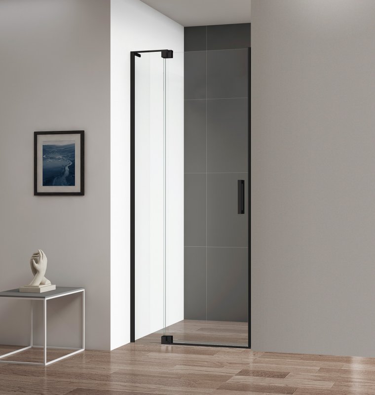 Душевая дверь Cezares SLIDER-B-1-90/100-C-NERO 90-100х195 см