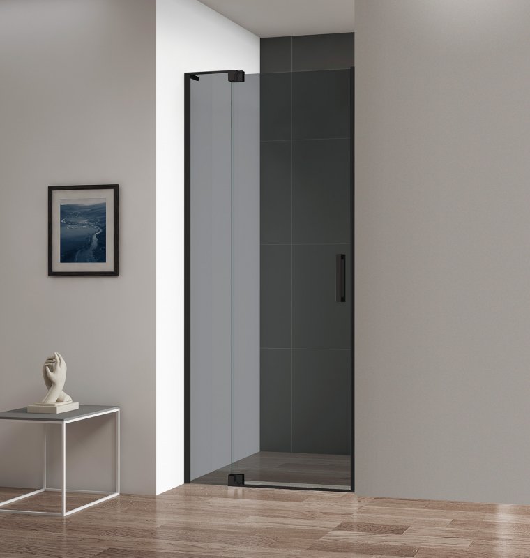 Душевая дверь Cezares SLIDER-B-1-100/110-GRIGIO-NERO 100-110х195 см