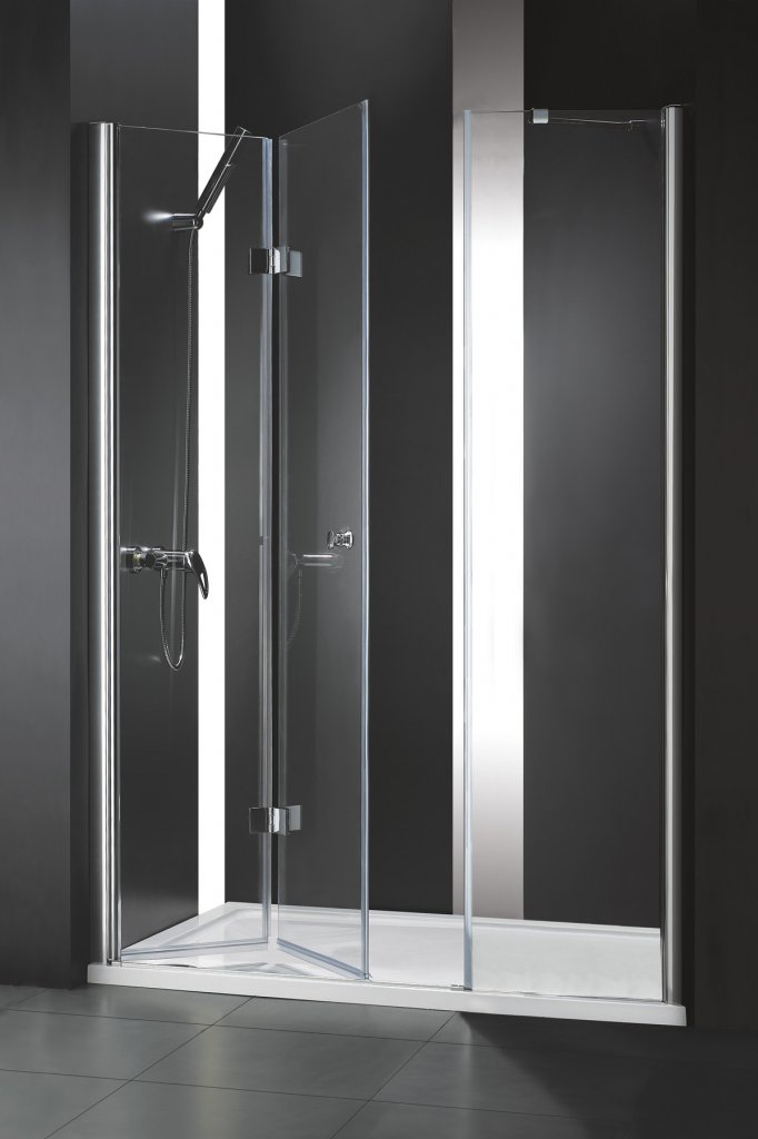 Душевая дверь Cezares ELENA-W-BS-13-100+50/50-C-Cr 193х195 см