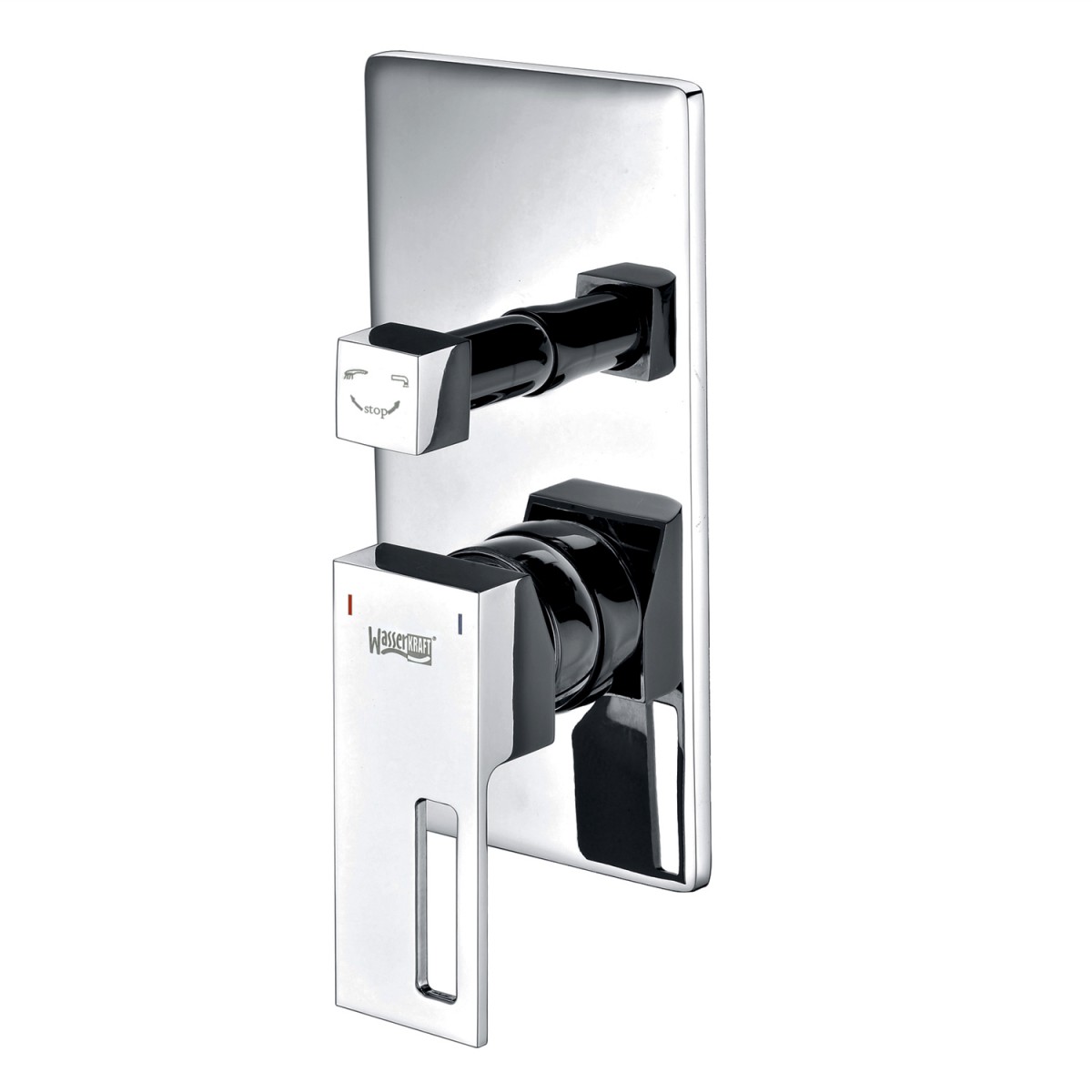 Смеситель для ванны и душа WasserKraft Alme 1541