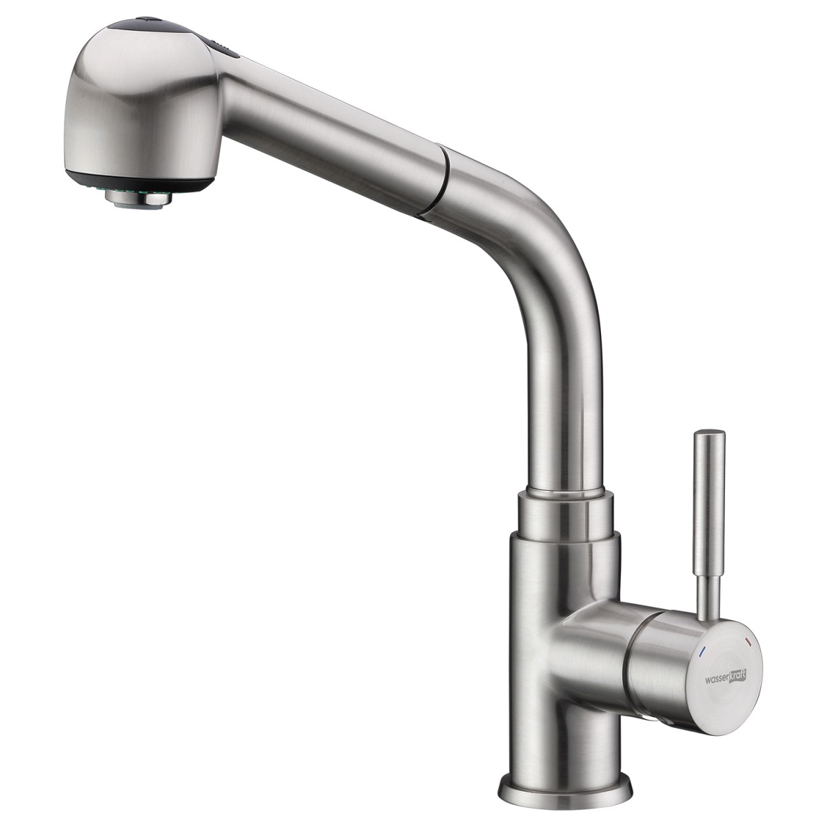 Смеситель для кухни с выдвижной лейкой WasserKraft Wern 4266