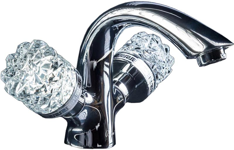 Смеситель для раковины Boheme Crystal 271-CRST