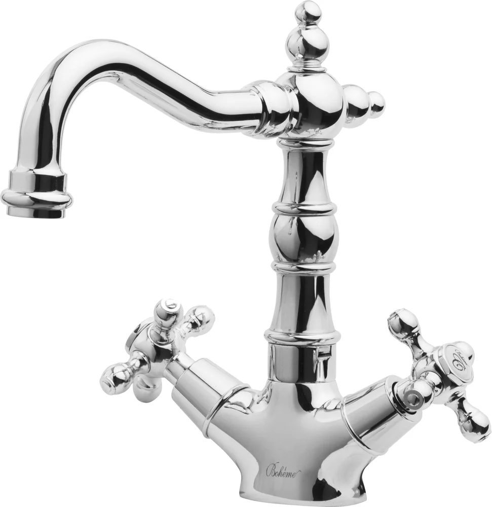 Смеситель для раковины Boheme Tradizionale Chromo 272 высокий