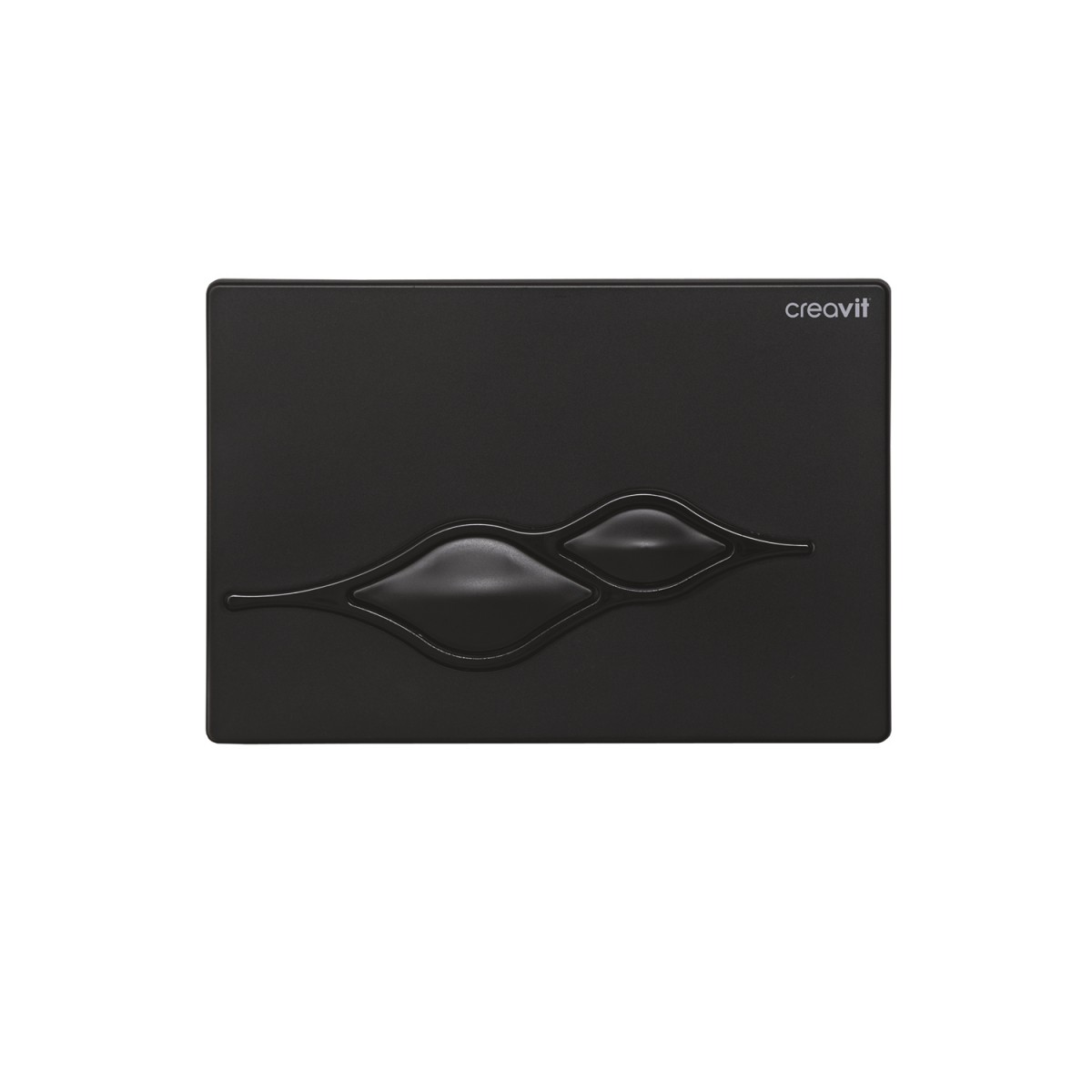 Кнопка смыва Creavit Ufo GP1002.01 черный матовый