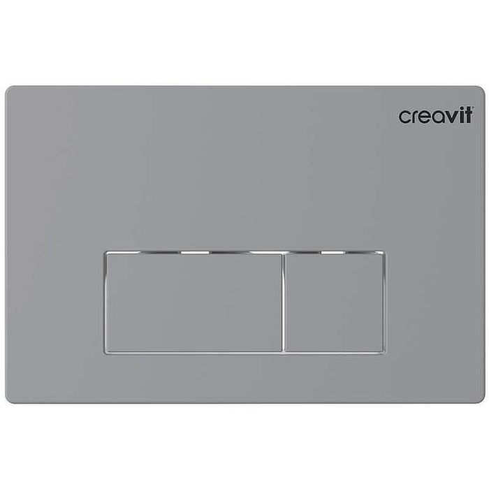 Кнопка смыва Creavit Arc GP8002.00 серый матовый