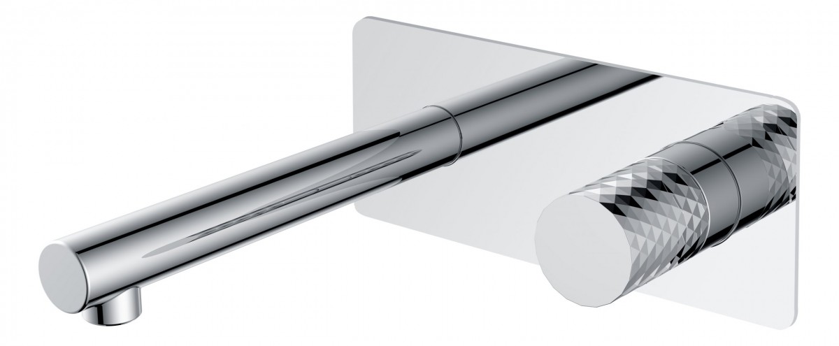 Смеситель из стены Boheme Stick 125-CRCR CHROME DIAMOND CHROME