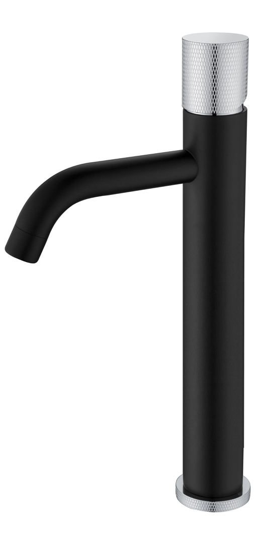 Смеситель для раковины Boheme  Stick 122-BCR.2 BLACK TOUCH CHROME