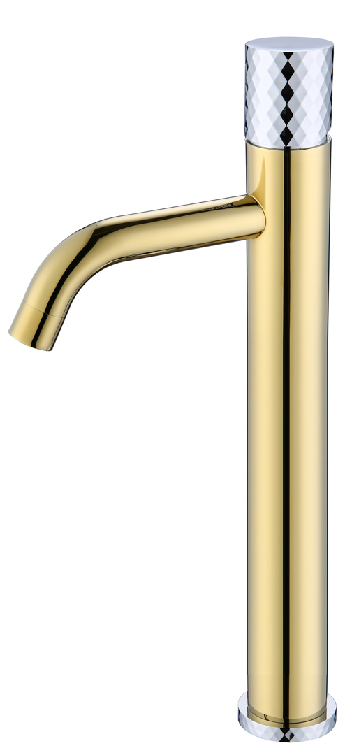 Смеситель для раковины Boheme  Stick 122-GCR GOLD DIAMOND CHROME