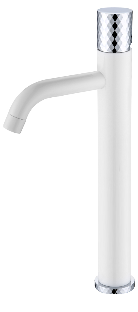 Смеситель для раковины Boheme  Stick 122-WCR WHITE DIAMOND CHROME