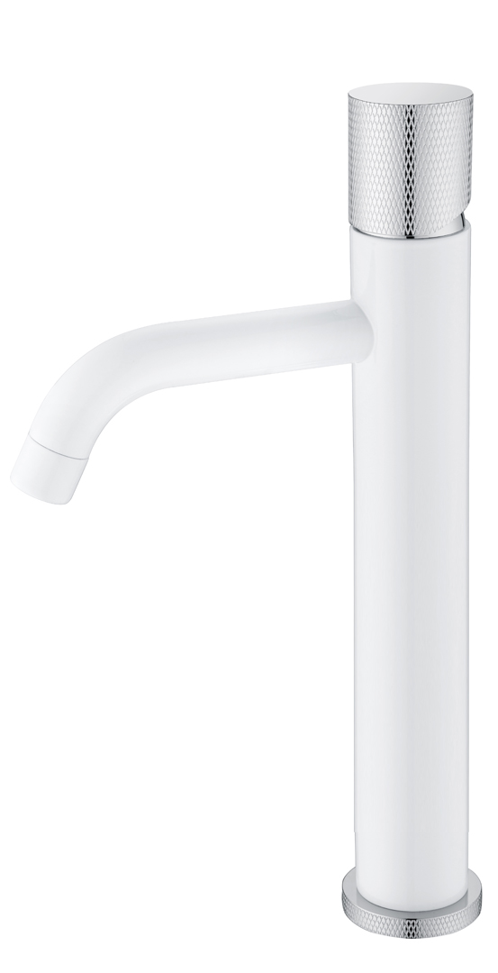 Смеситель для раковины Boheme  Stick 122-WCR.2 WHITE TOUCH CHROME