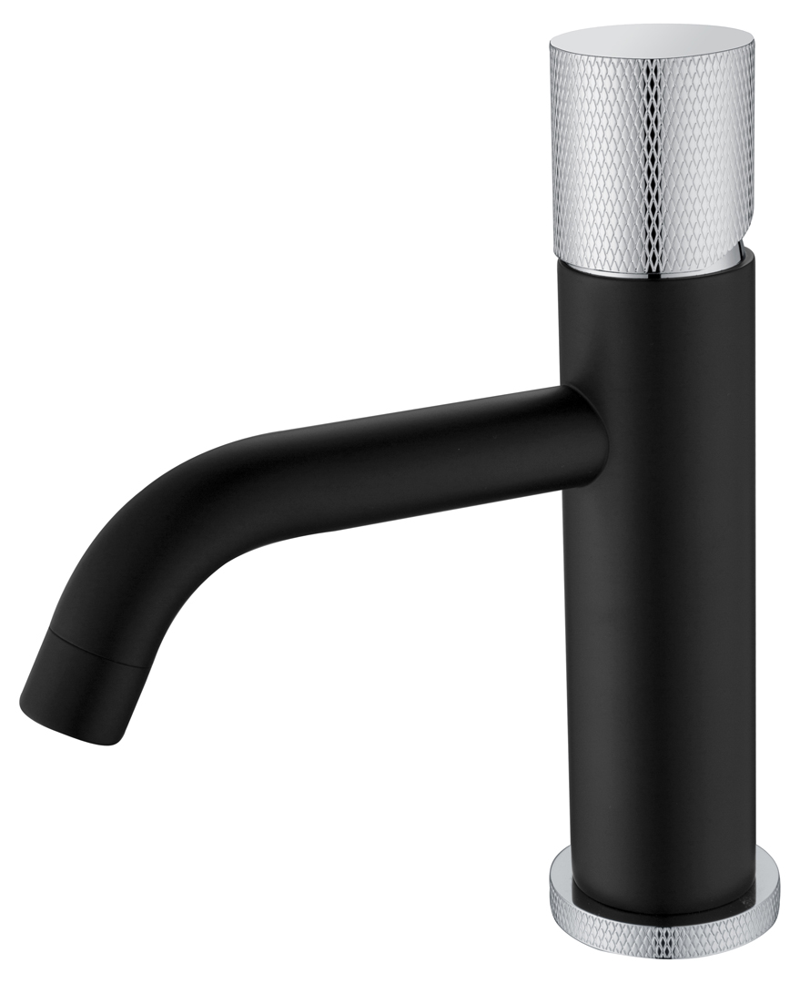 Смеситель для раковины Boheme  Stick 121-BCR.2 BLACK TOUCH CHROME