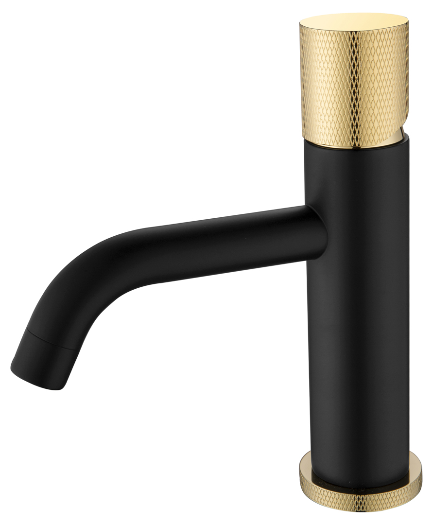 Смеситель для раковины Boheme  Stick 121-BG.2 BLACK TOUCH GOLD