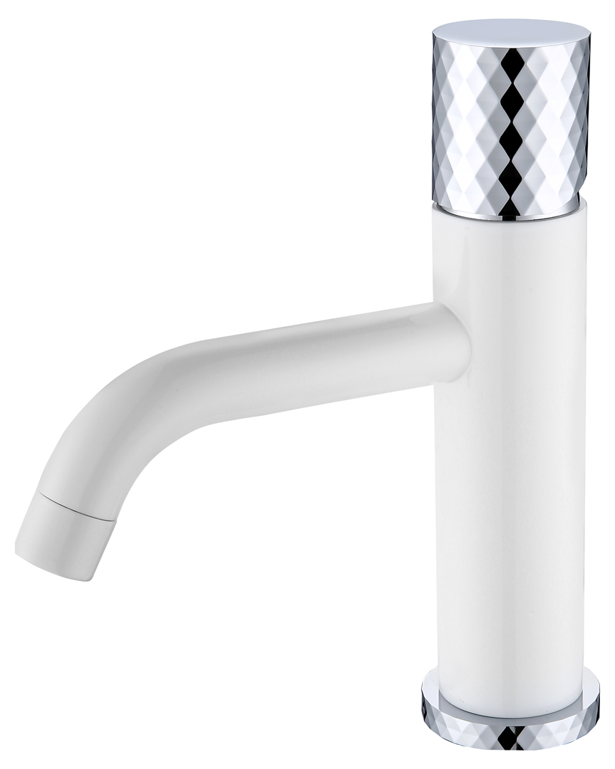 Смеситель для раковины Boheme  Stick 121-WCR WHITE DIAMOND CHROME
