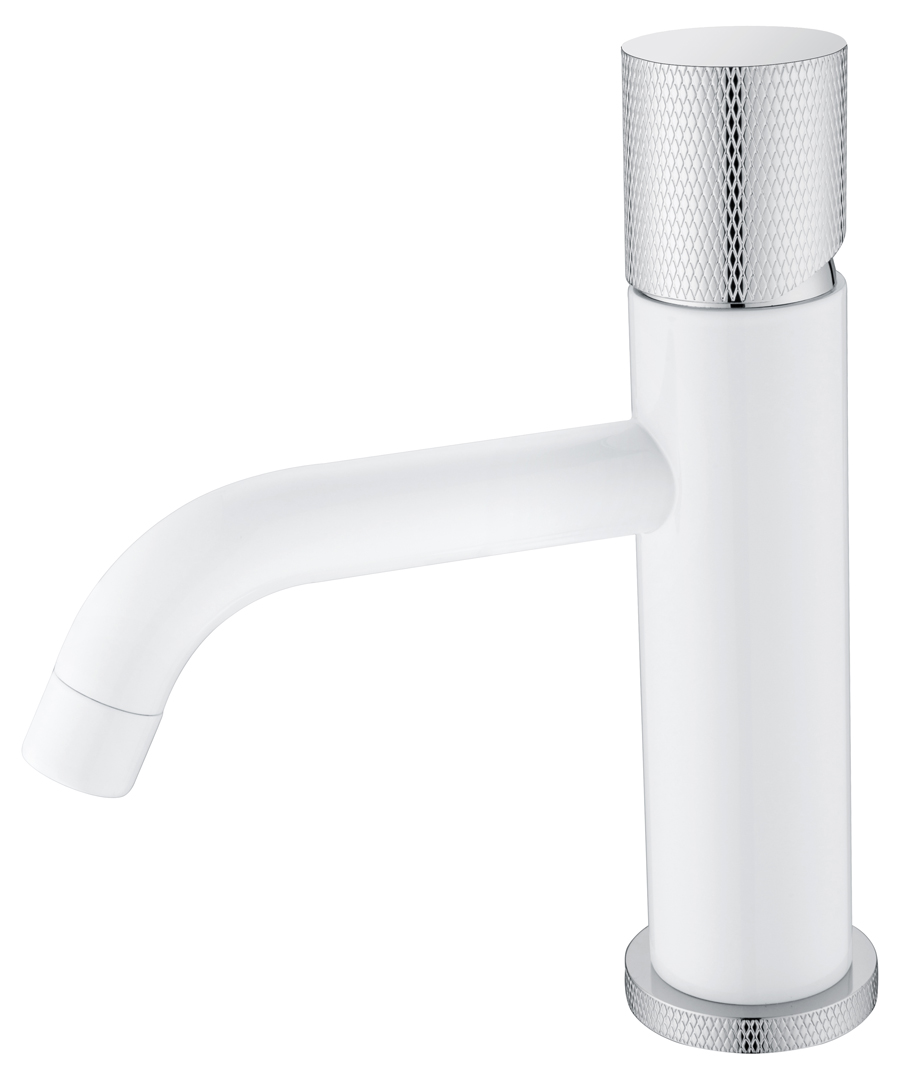 Смеситель для раковины Boheme  Stick 121-WCR.2 WHITE TOUCH CHROME