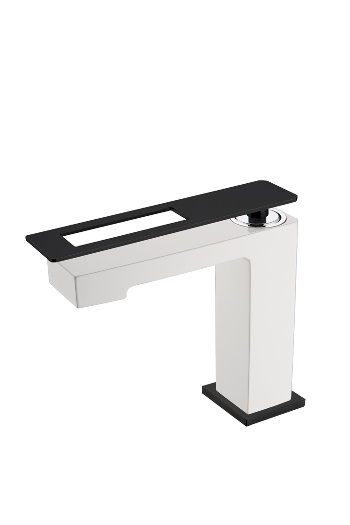 Смеситель для раковины Boheme Q WhiteBlack 141-WB