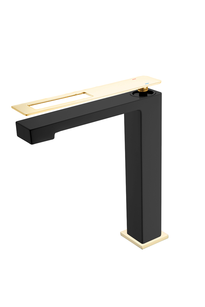 Смеситель для раковины Boheme Q BlackGold 142-BG