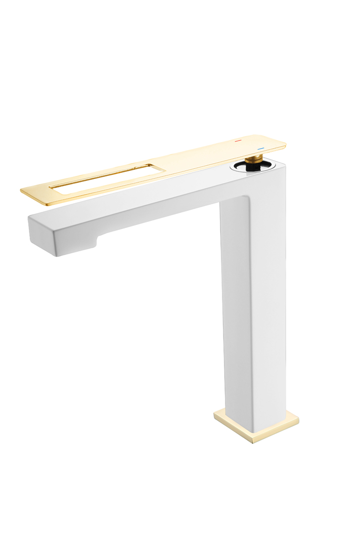 Смеситель для раковины Boheme Q WhiteGold 142-WG