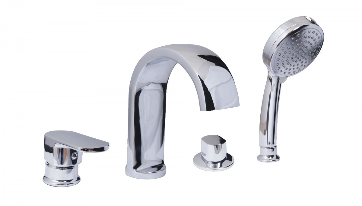 Смеситель для акриловой ванны, врезной Boheme AquaDesign, Artistica 491